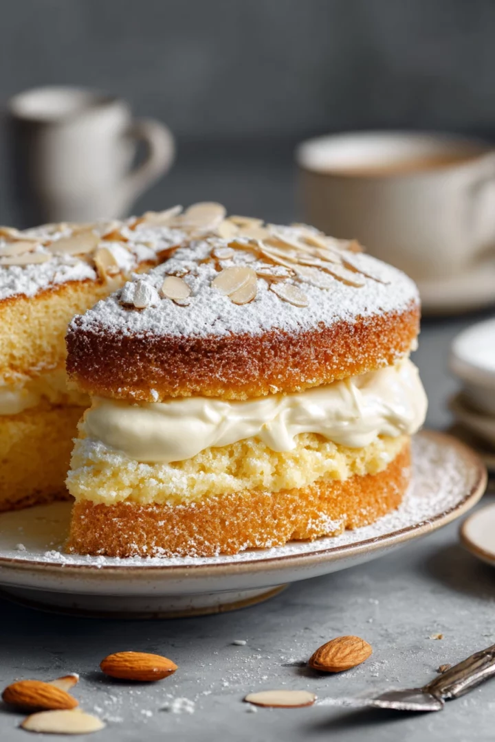 Almond Cream Cake